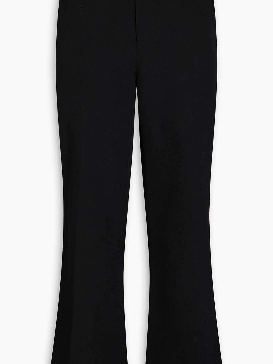 wool flared pants