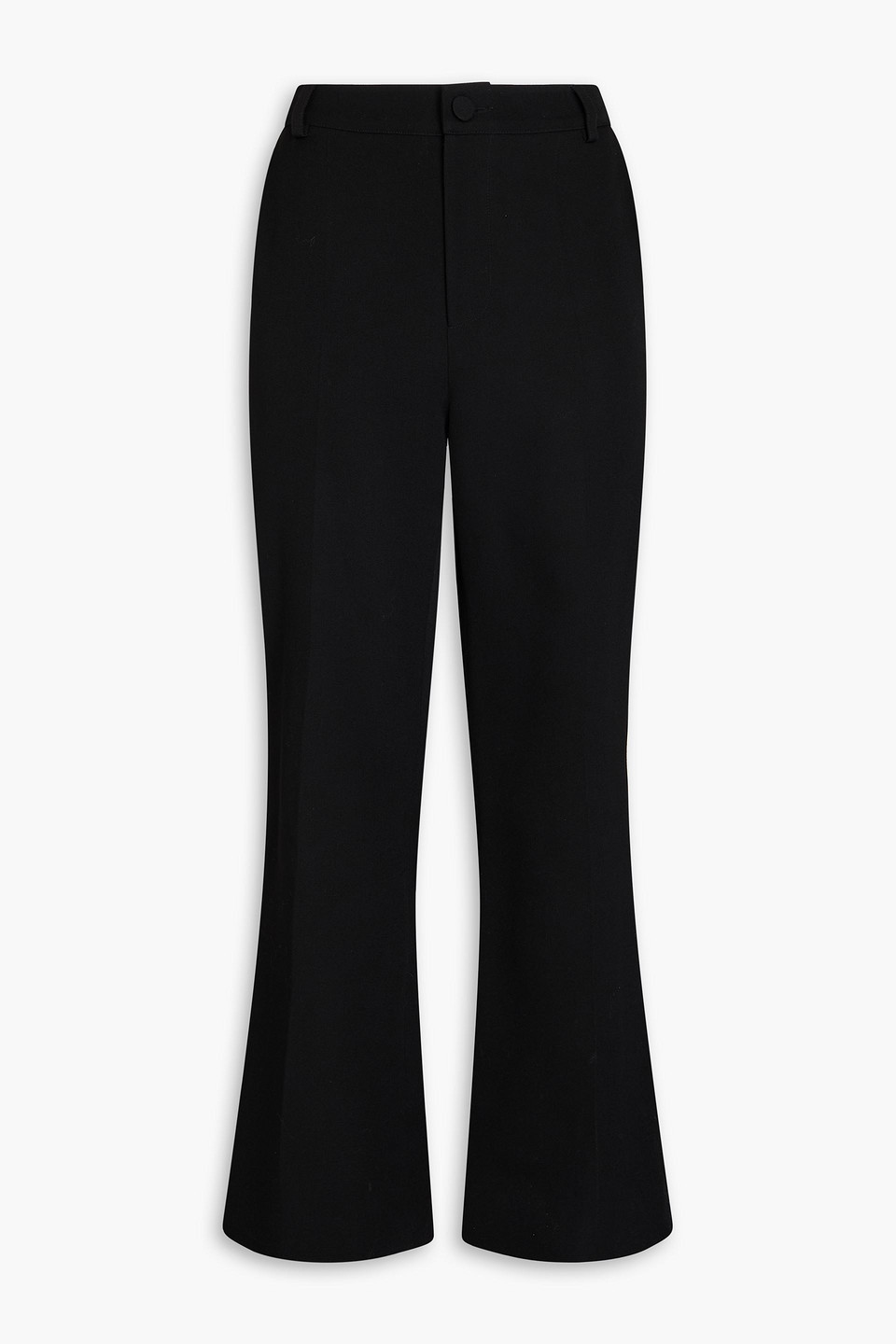 Huishan Zhang Wool Flared Pants In Black