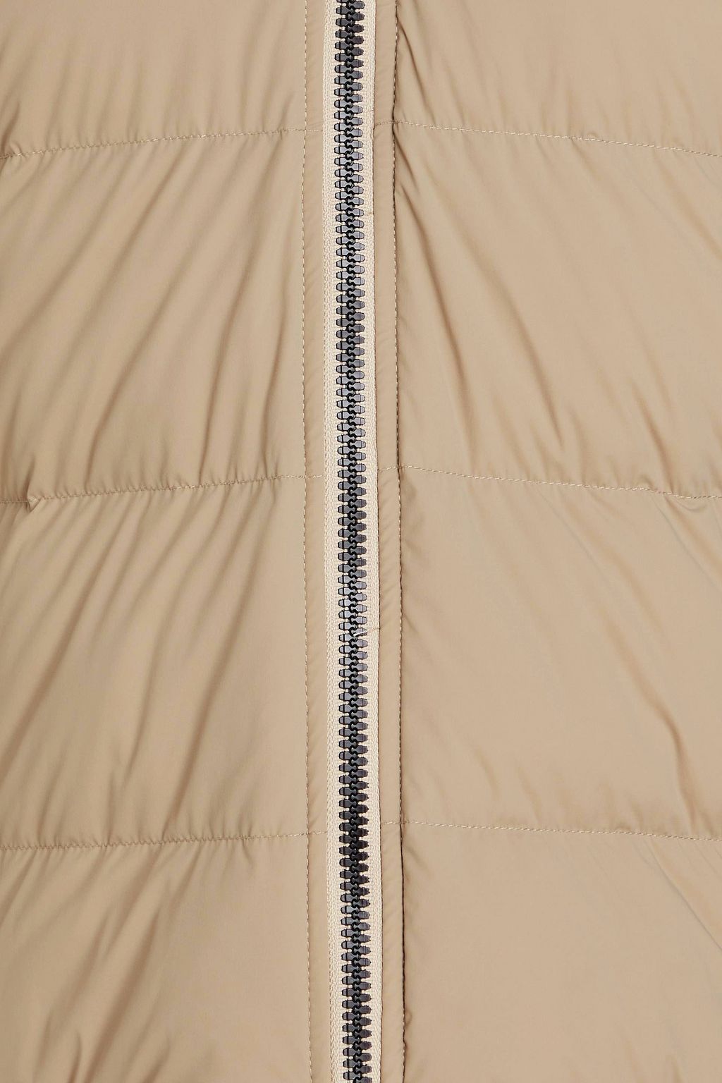 JAMES PERSE Quilted shell-paneled wool and cashmere-blend jacket