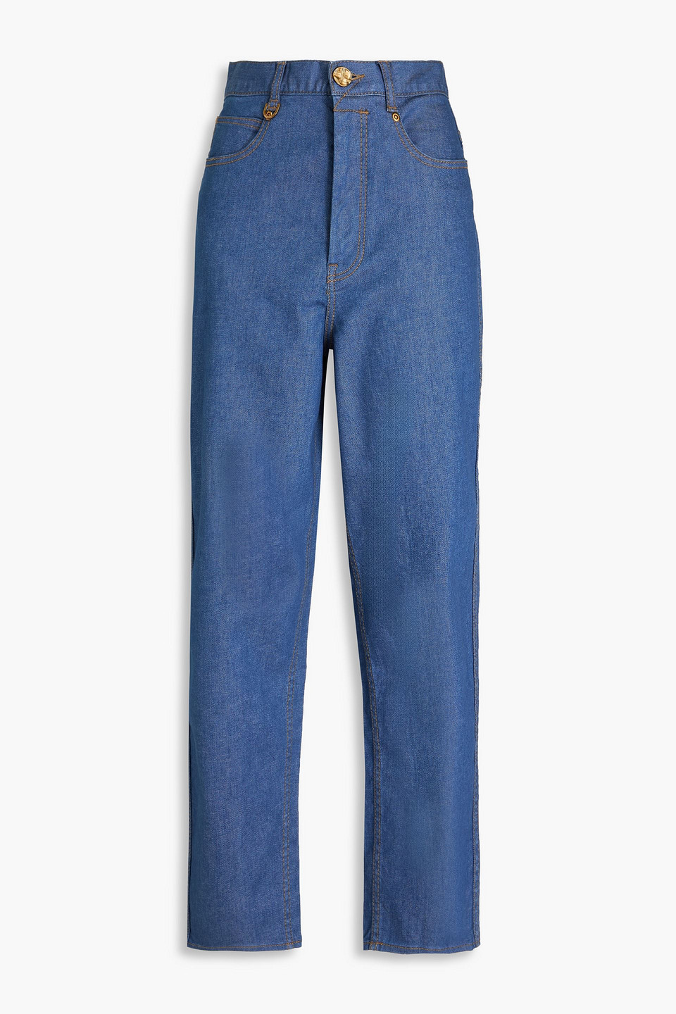 Zimmermann Hoch Sitzende Karottenjeans In Blue