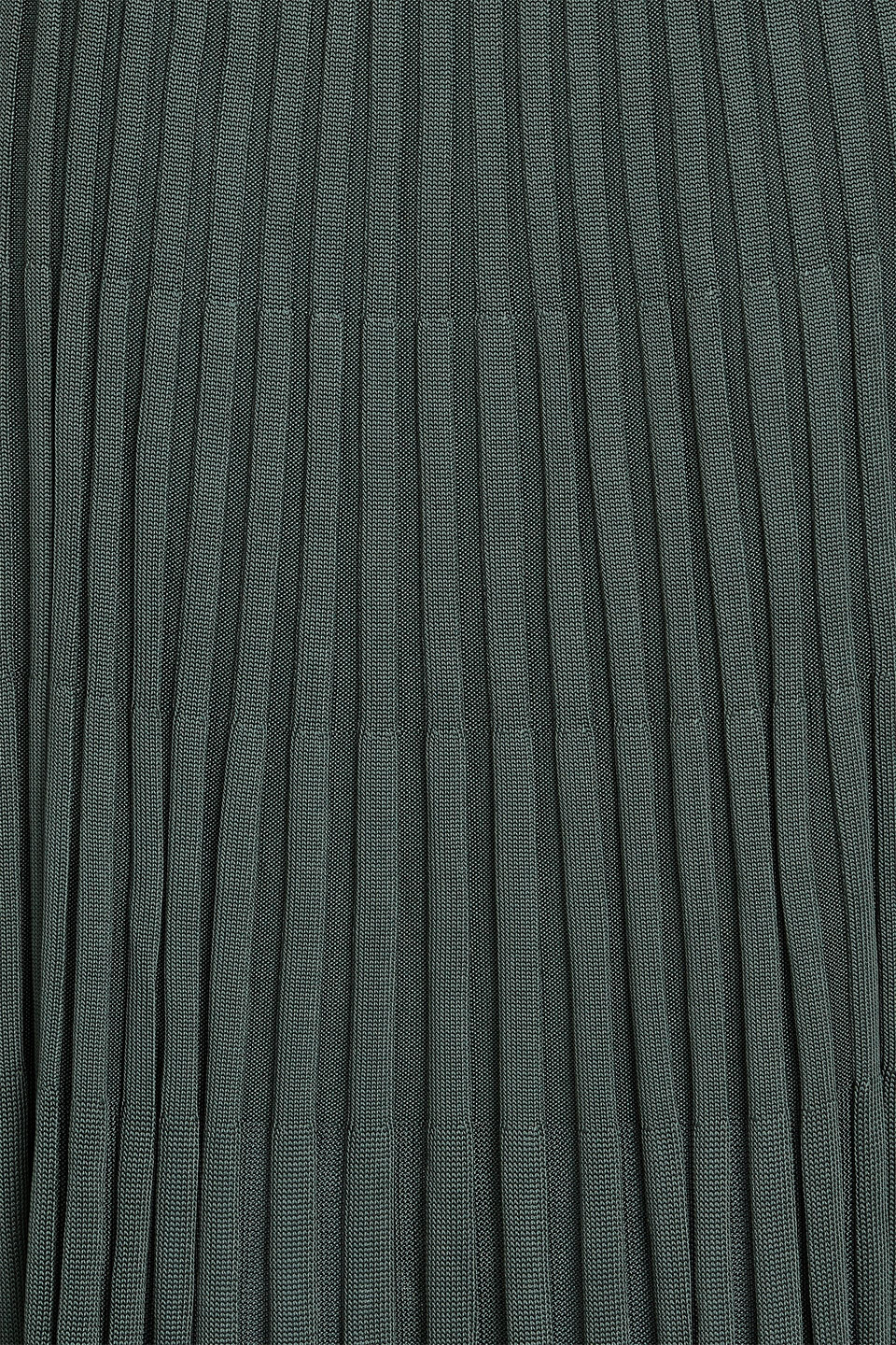 ZIMMERMANN RIBBED-KNIT MIDI SKIRT