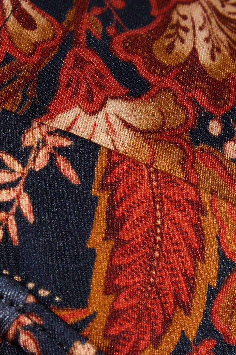 ZIMMERMANN FLORAL-PRINT UNDERWIRED BANDEAU BIKINI