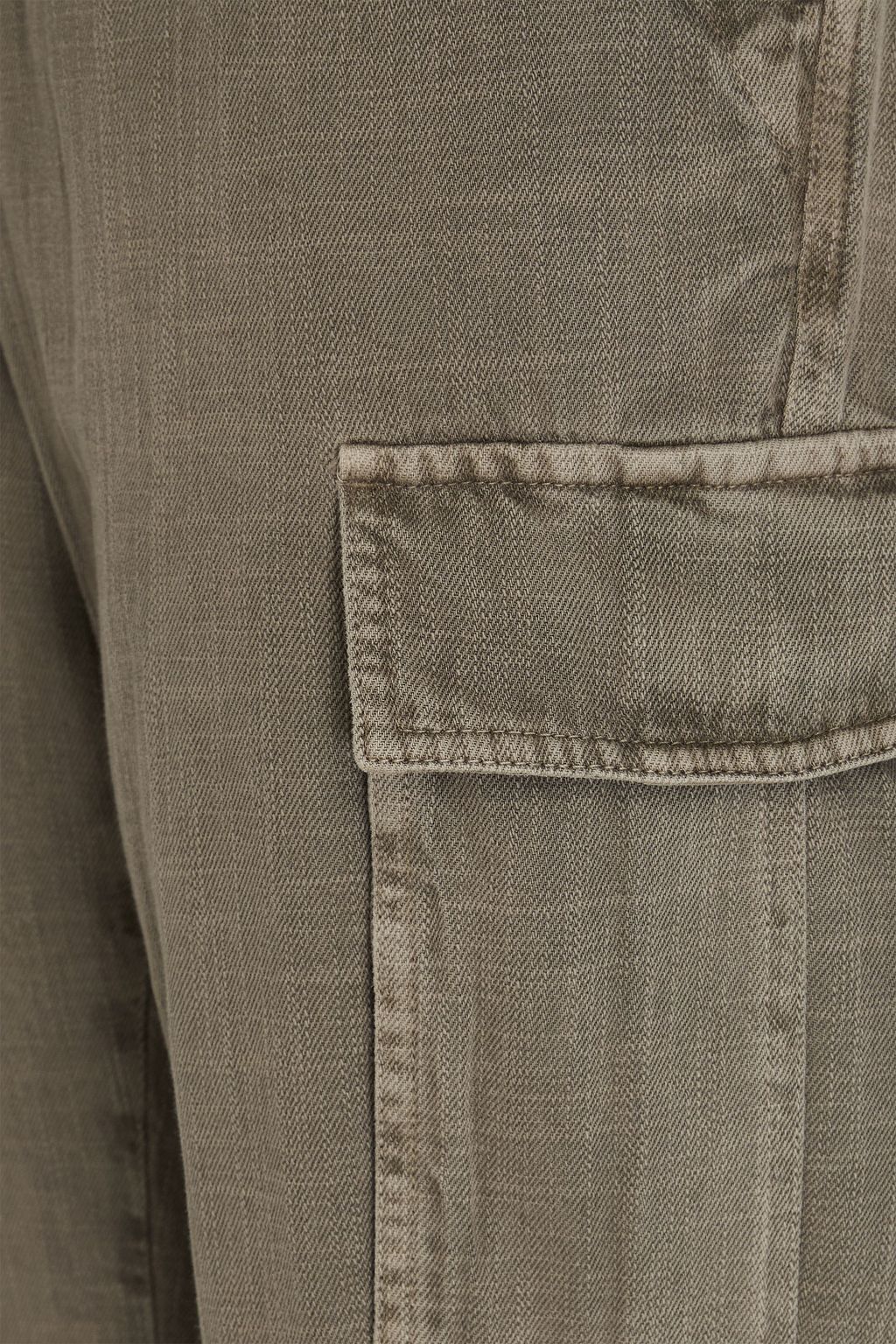 JAMES PERSE Cotton-twill tapered pants