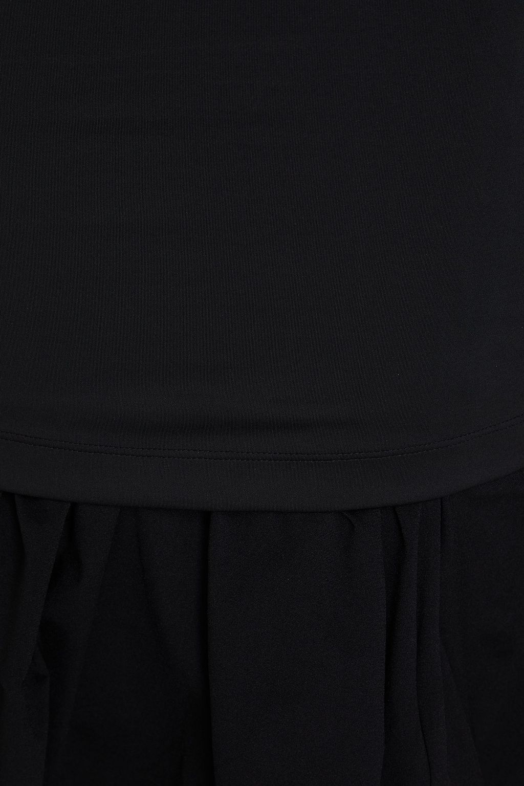 MM6 MAISON MARGIELA サテンジャージー ミニワンピース コンバーチブル レイヤード