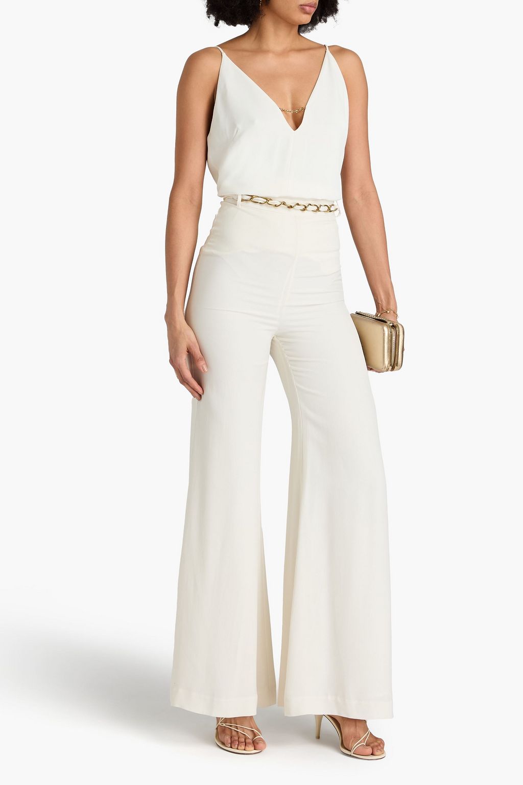 ZIMMERMANN Chain-embellished twill top