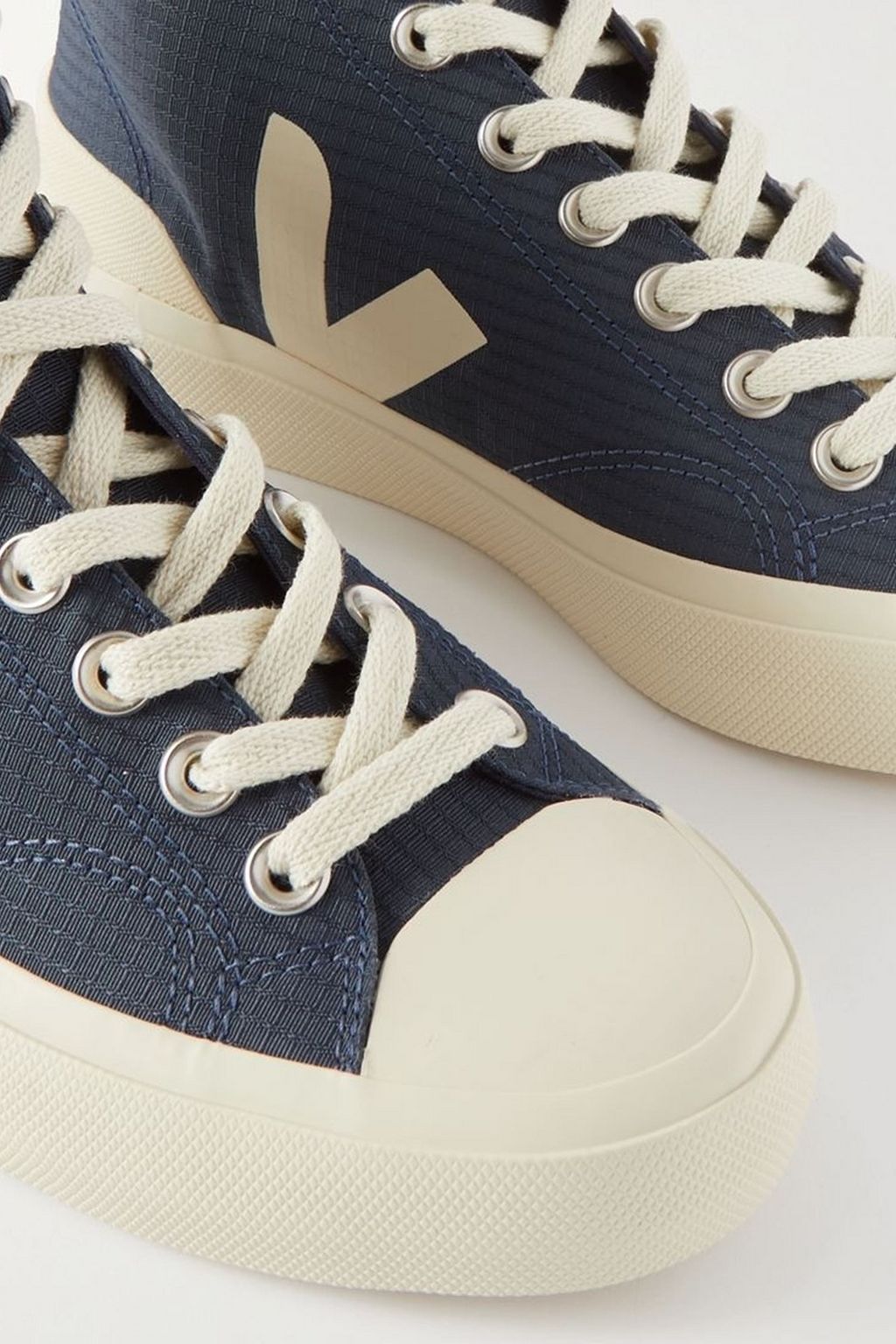 VEJA Wata II rubber-trimmed-ripstop high-top sneakers