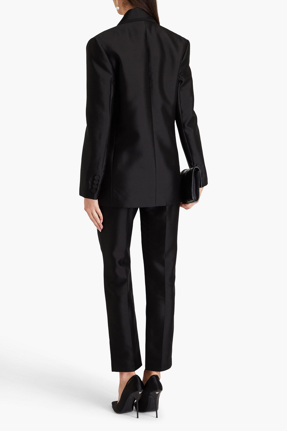 Zimmermann Blazer Aus Einer Woll-seidenmischung In Schwarz