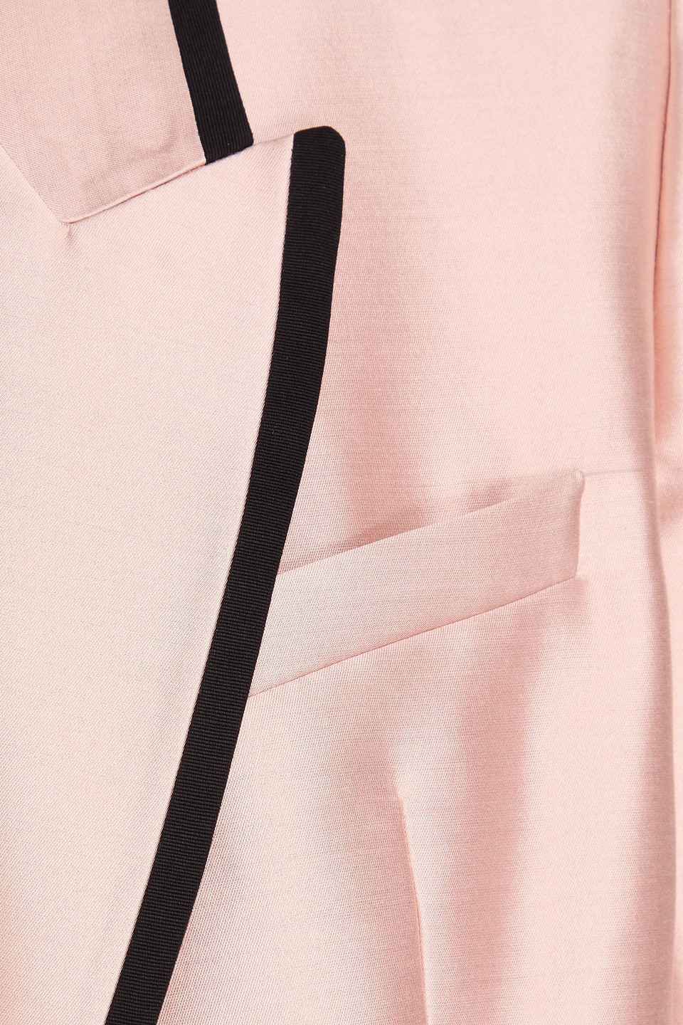 Zimmermann Women's Contrasting Trim Single Breasted Blazer In Rougefarben