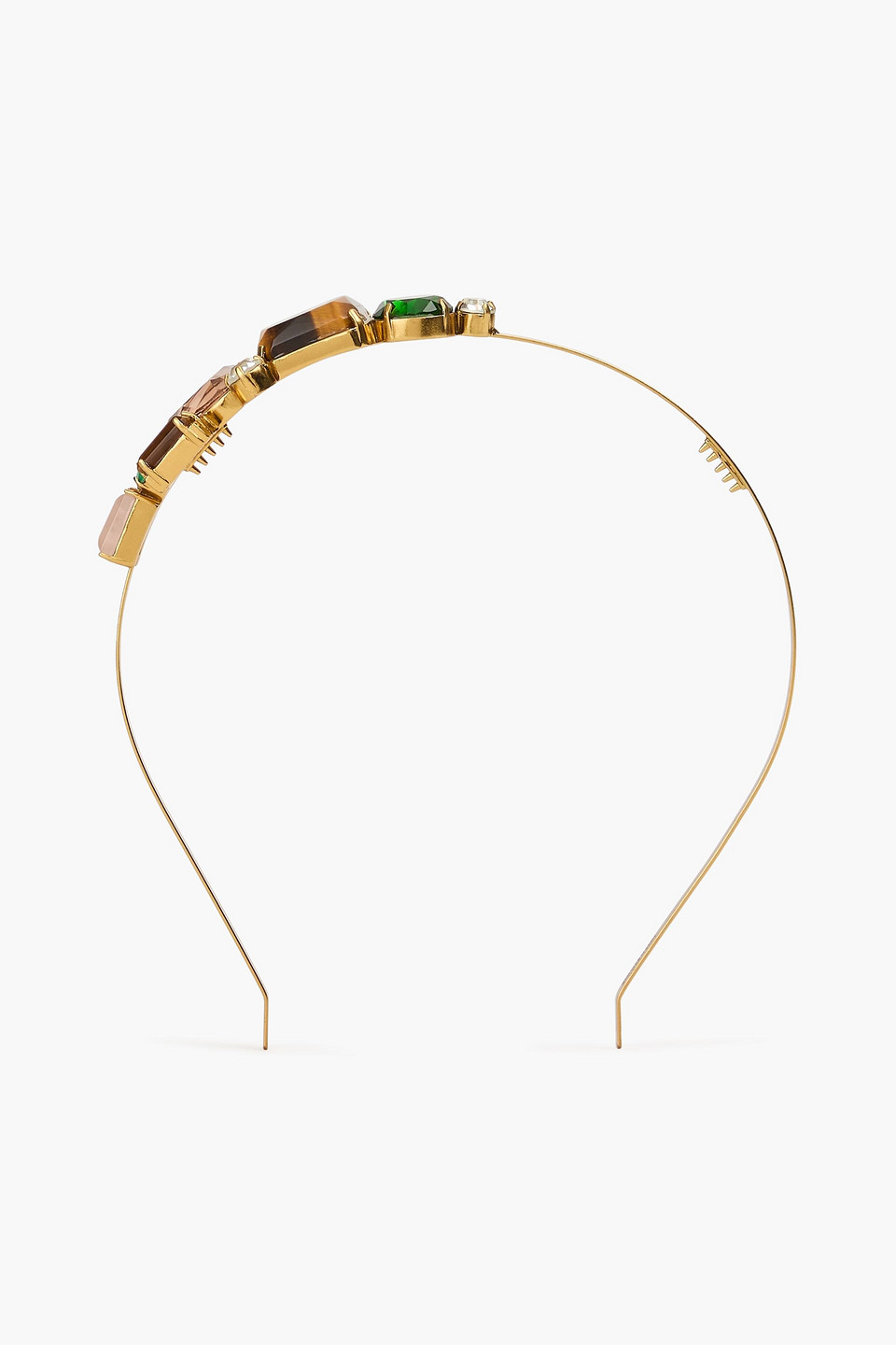 Zimmermann Gold-tone, Stone And Crystal Headband