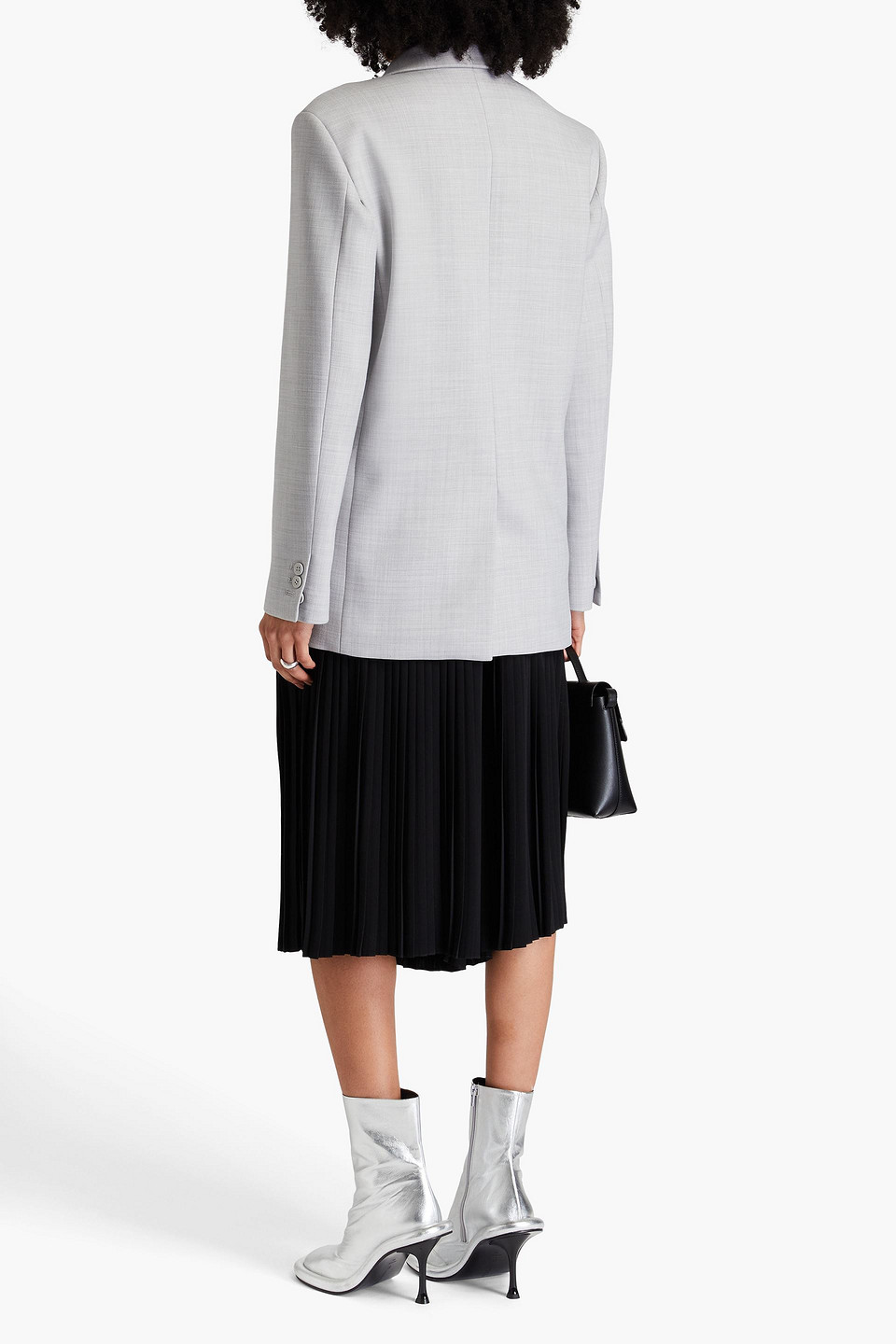 MM6 MAISON MARGIELA CUTOUT TWEED BLAZER