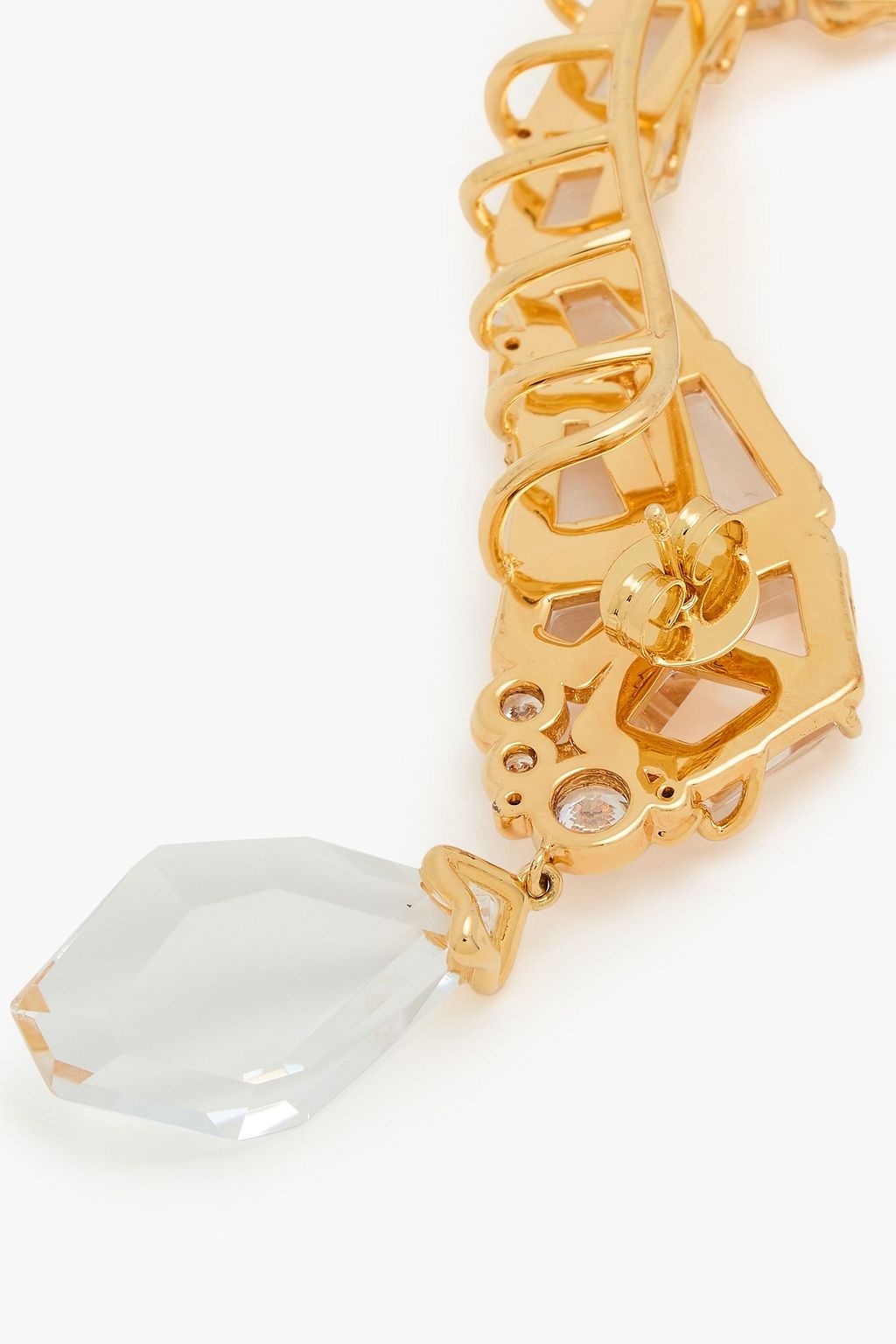 ZIMMERMANN Gold-tone crystal ear cuff
