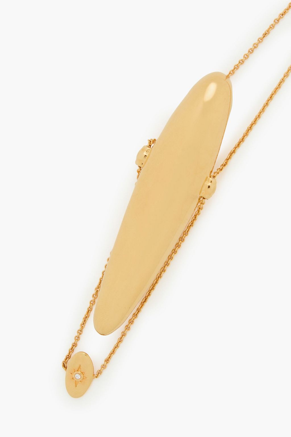 ZIMMERMANN Gold-tone crystal necklace