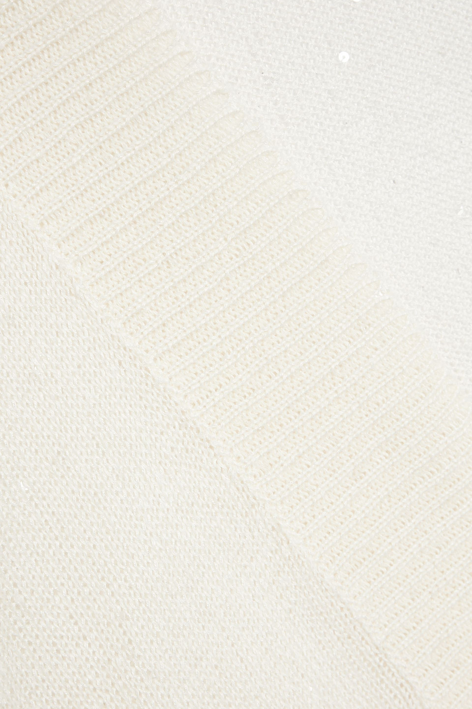 Brunello Cucinelli Sequin-embellished Linen And Silk-blend Cardigan In Ivory