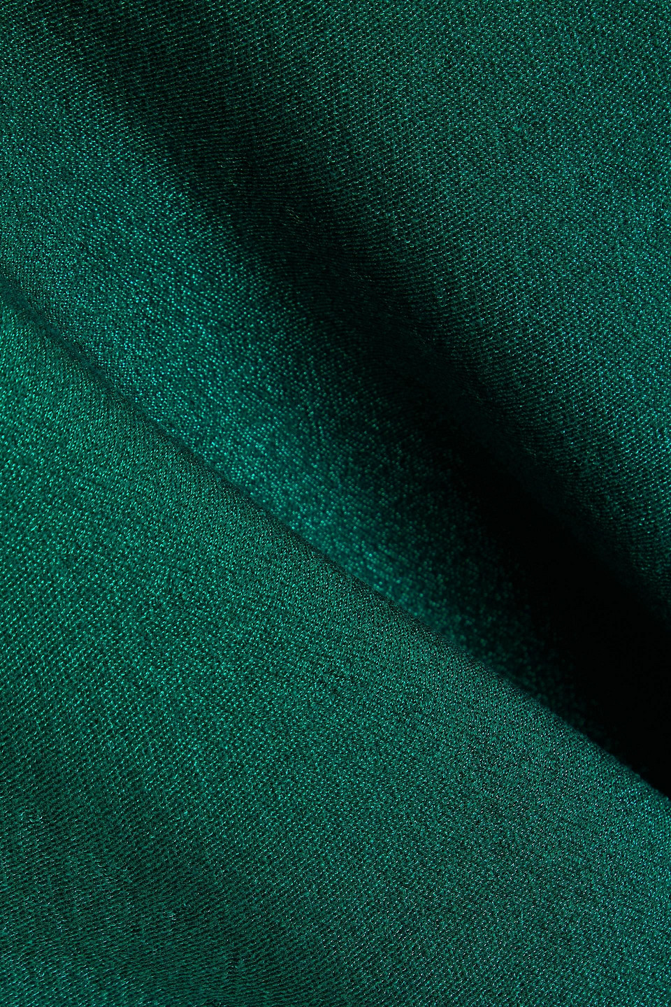 Victoria Beckham Vb Midi Skirt In Smaragdgrün