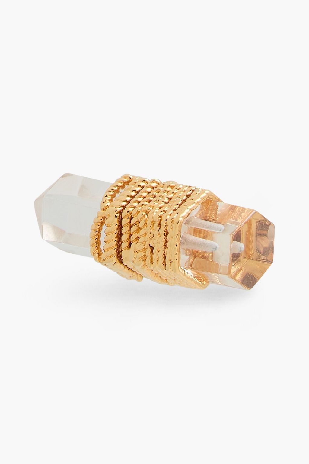 ZIMMERMANN Gold-tone quartz earrings