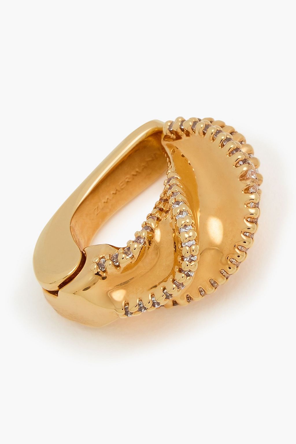 ZIMMERMANN Gold-tone crystal ear cuff