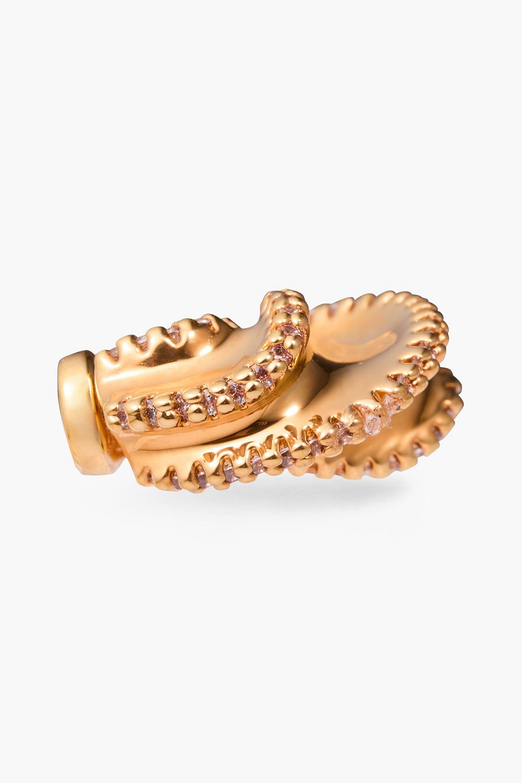 ZIMMERMANN Gold-tone crystal ear cuff