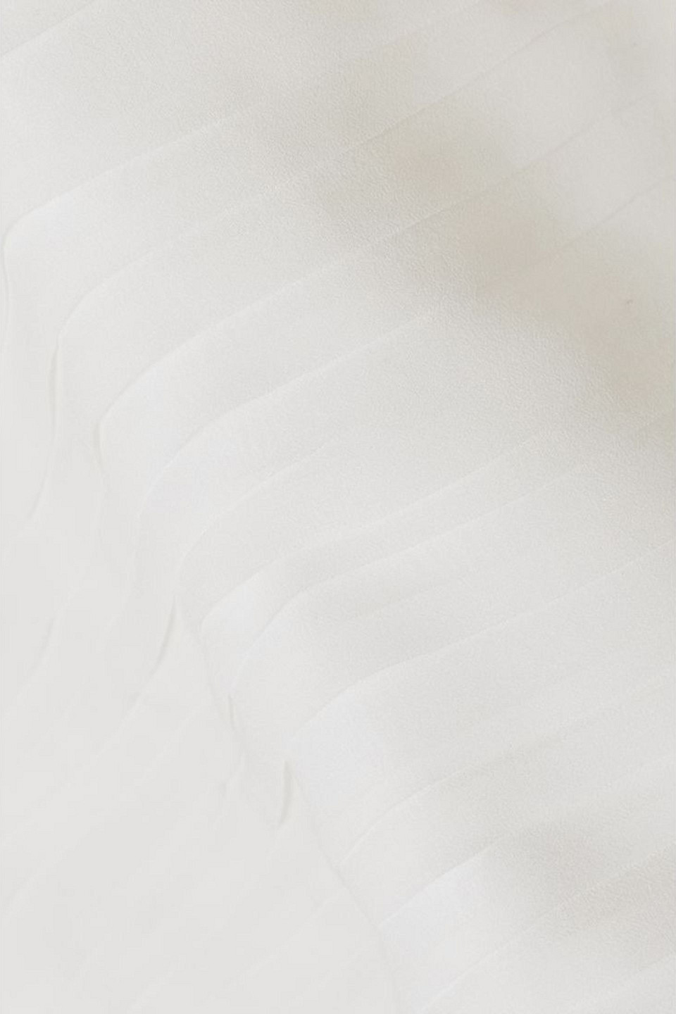 Magda Butrym Off-the-shoulder Feather-trimmed Silk-crepe Mini Dress In White