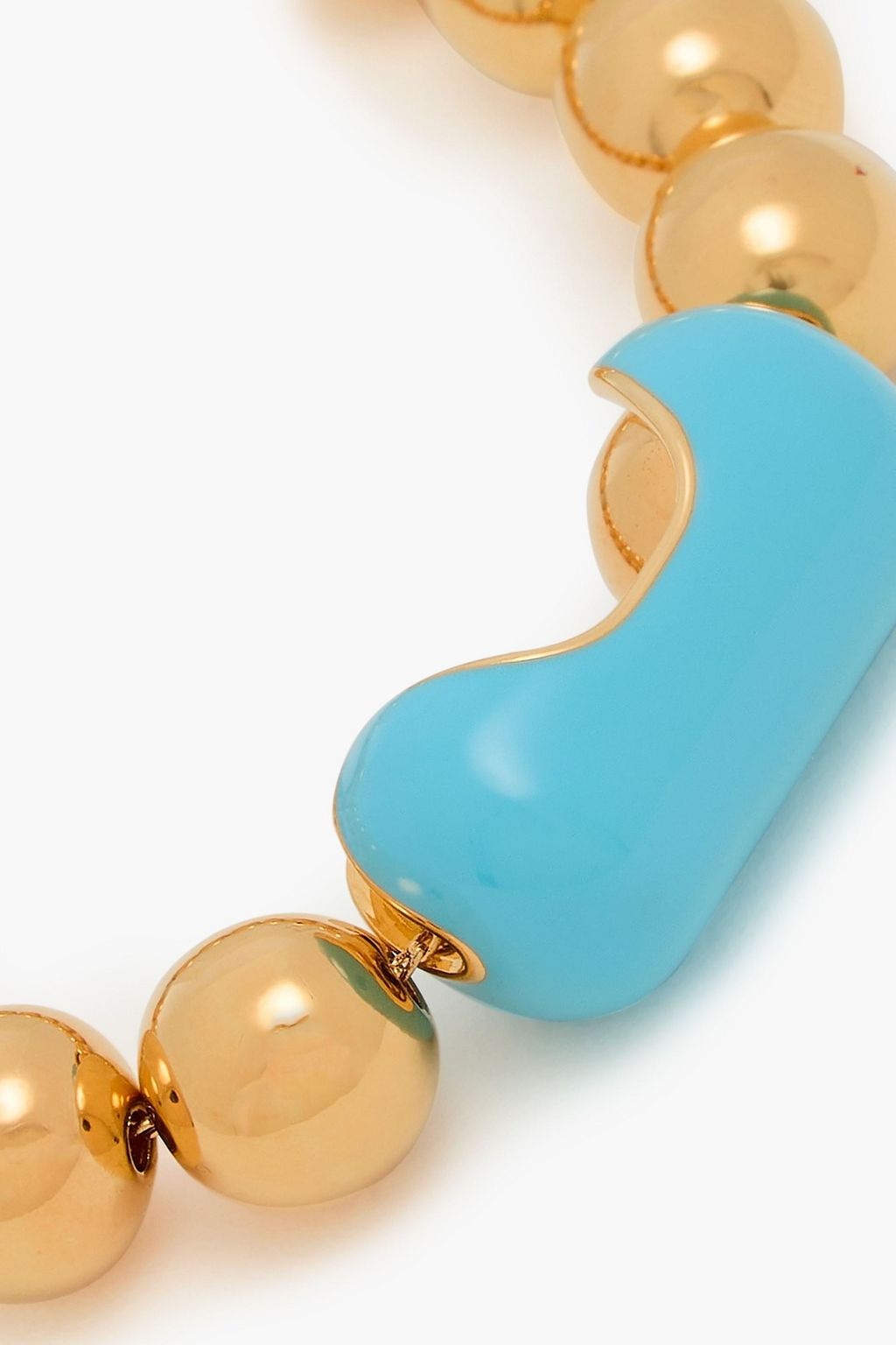 ZIMMERMANN Gold-tone enamel bracelet