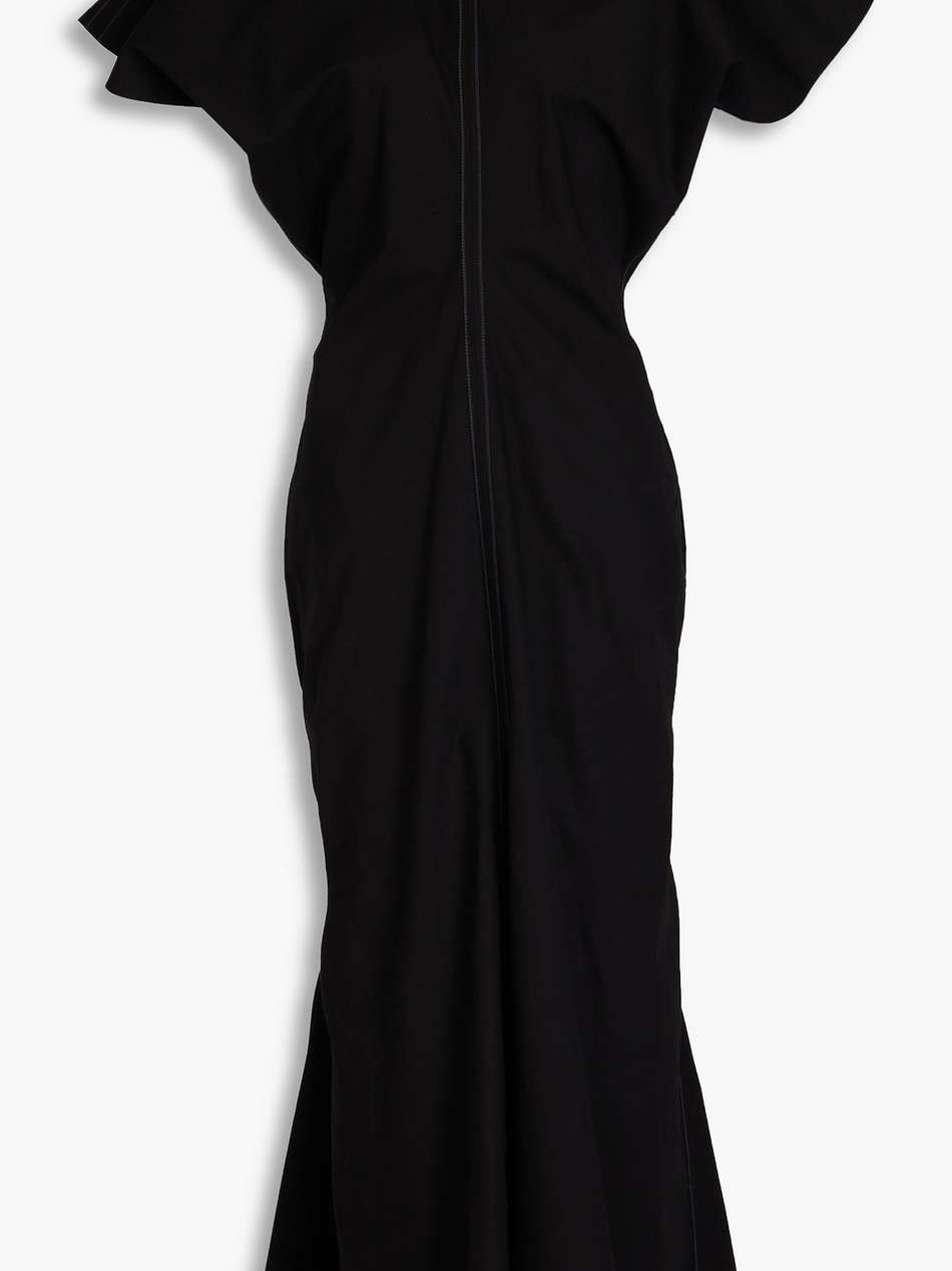 cotton-blend maxi dress