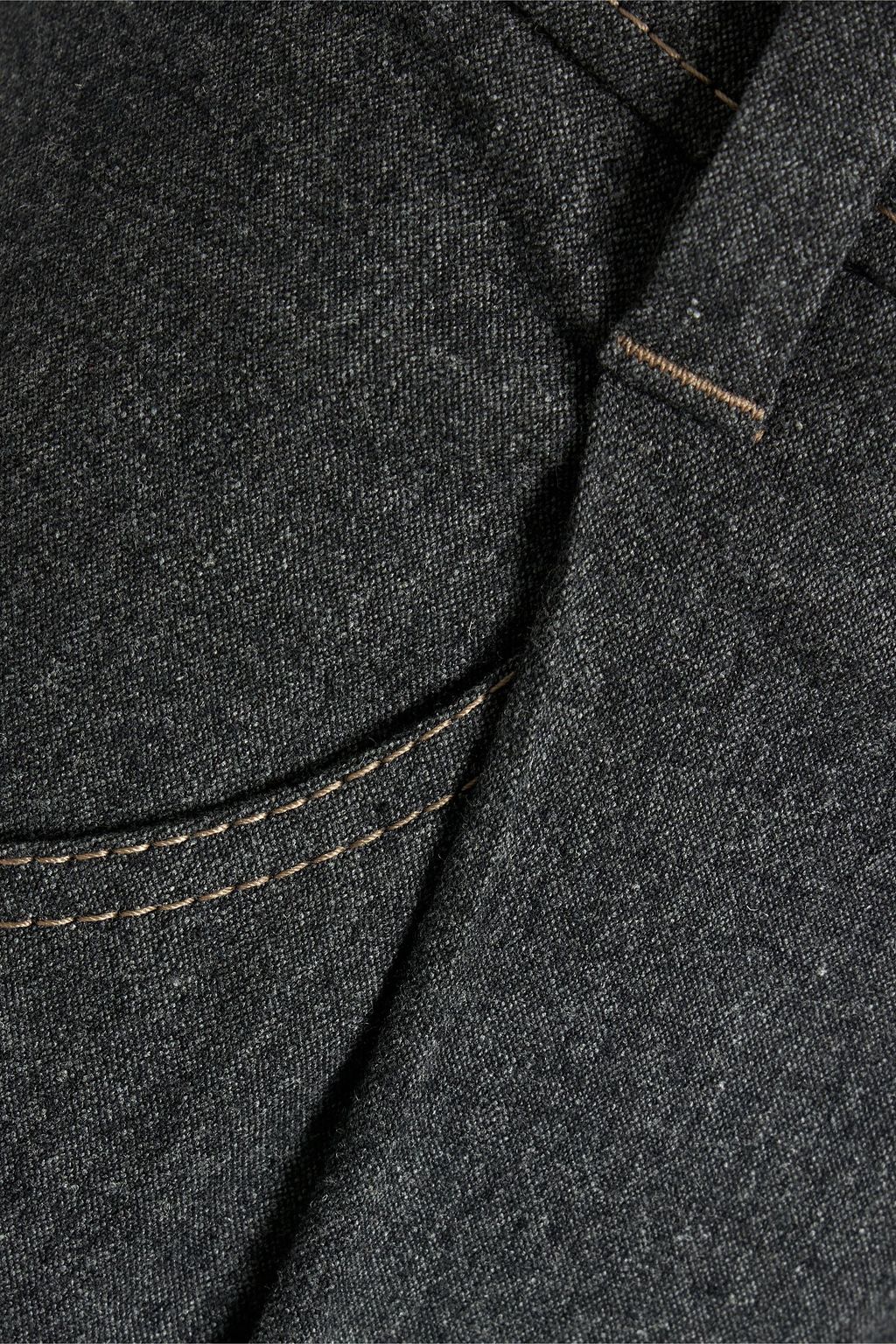 BRUNELLO CUCINELLI Flannel tapered pants
