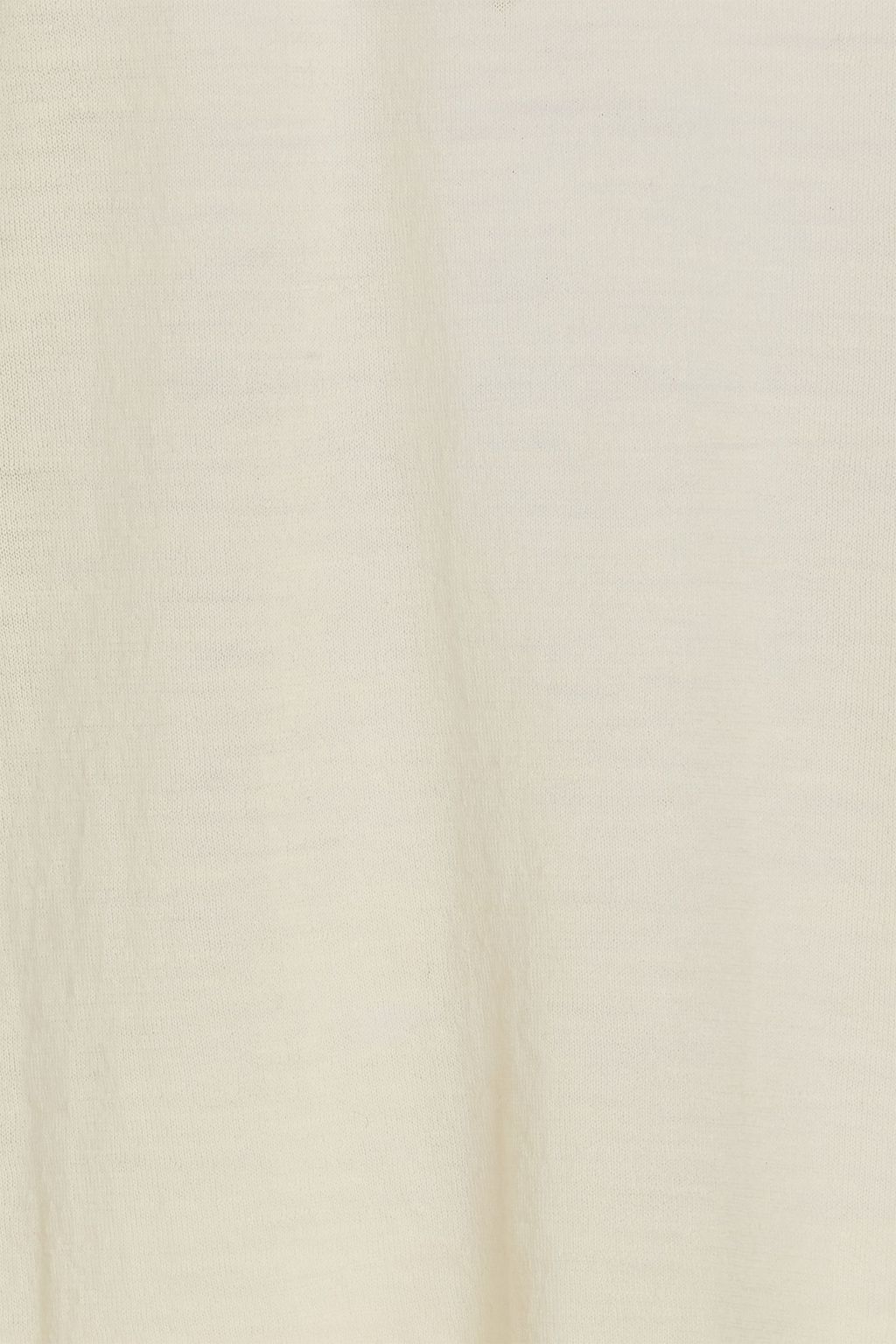 MAISON MARGIELA قميص بولو من الصوف والحرير ومزيج من القطن مزين بكشاكش