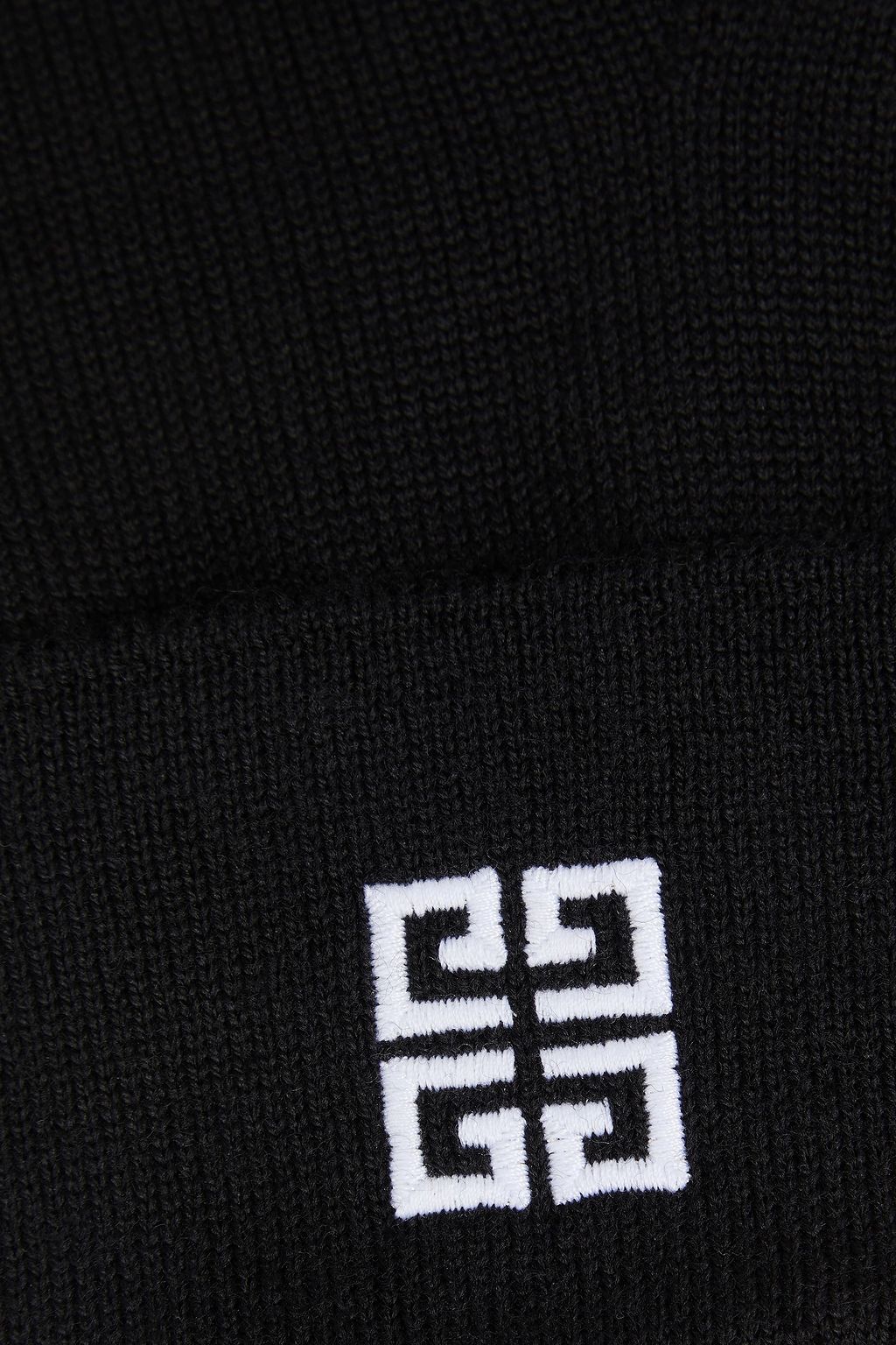 GIVENCHY Embroidered wool gloves
