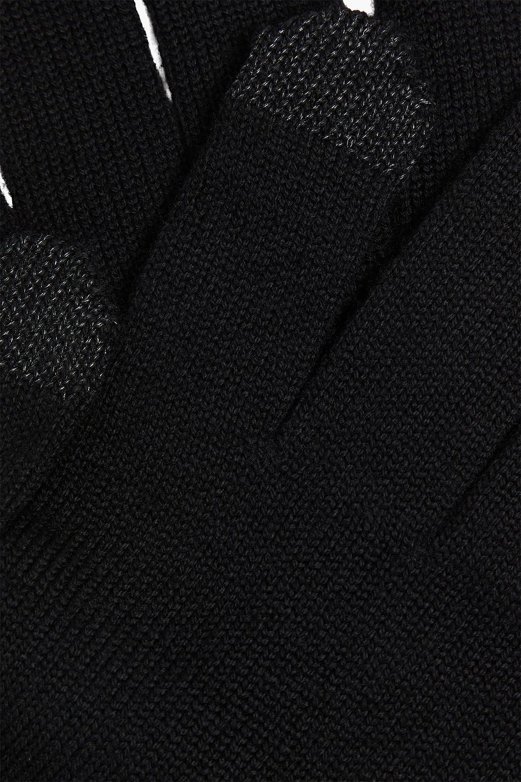 GIVENCHY Embroidered wool gloves