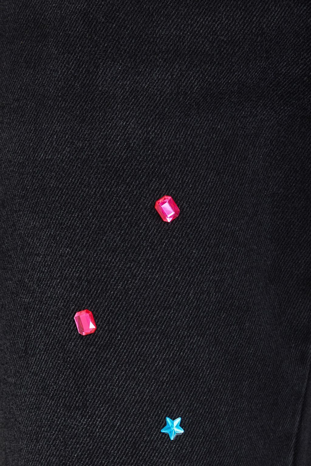 MM6 MAISON MARGIELA Crystal-embellished denim jeans