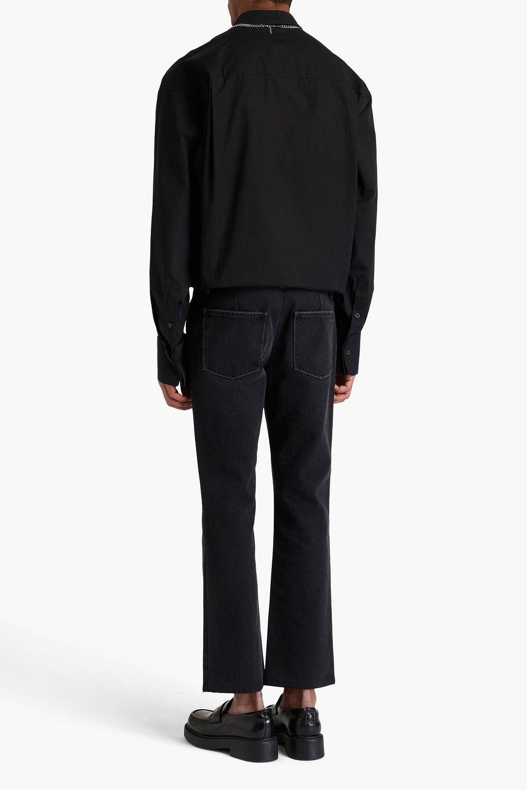 MM6 MAISON MARGIELA Crystal-embellished denim jeans