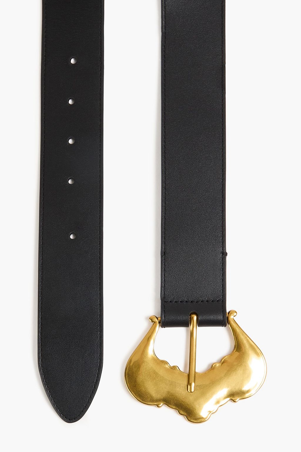 ZIMMERMANN Chain-embellished leather belt