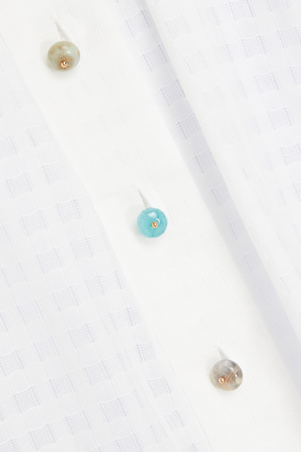Cotton-jacquard shirt