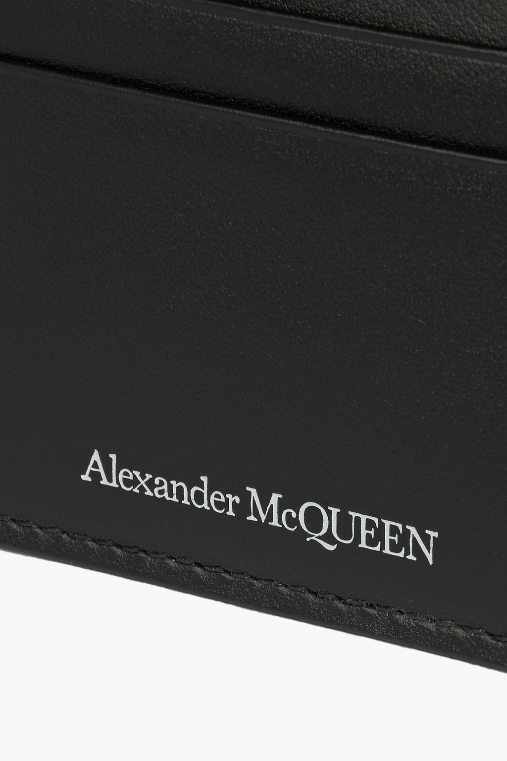 MCQUEEN Leather cardholder