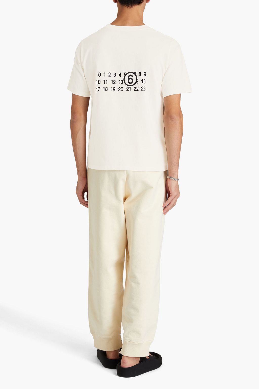 MM6 MAISON MARGIELA Printed cotton-jersey T-shirt