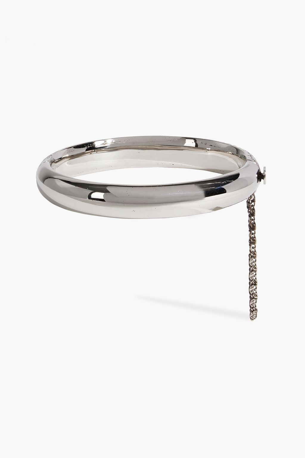 MCQUEEN Chain-embellished silver-tone bracelet