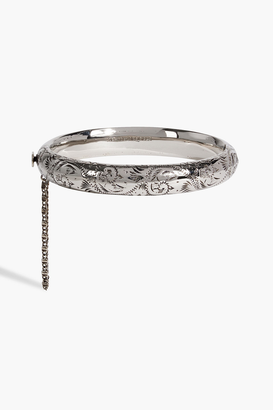 Alexander Mcqueen Chain-embellished Silver-tone Bracelet