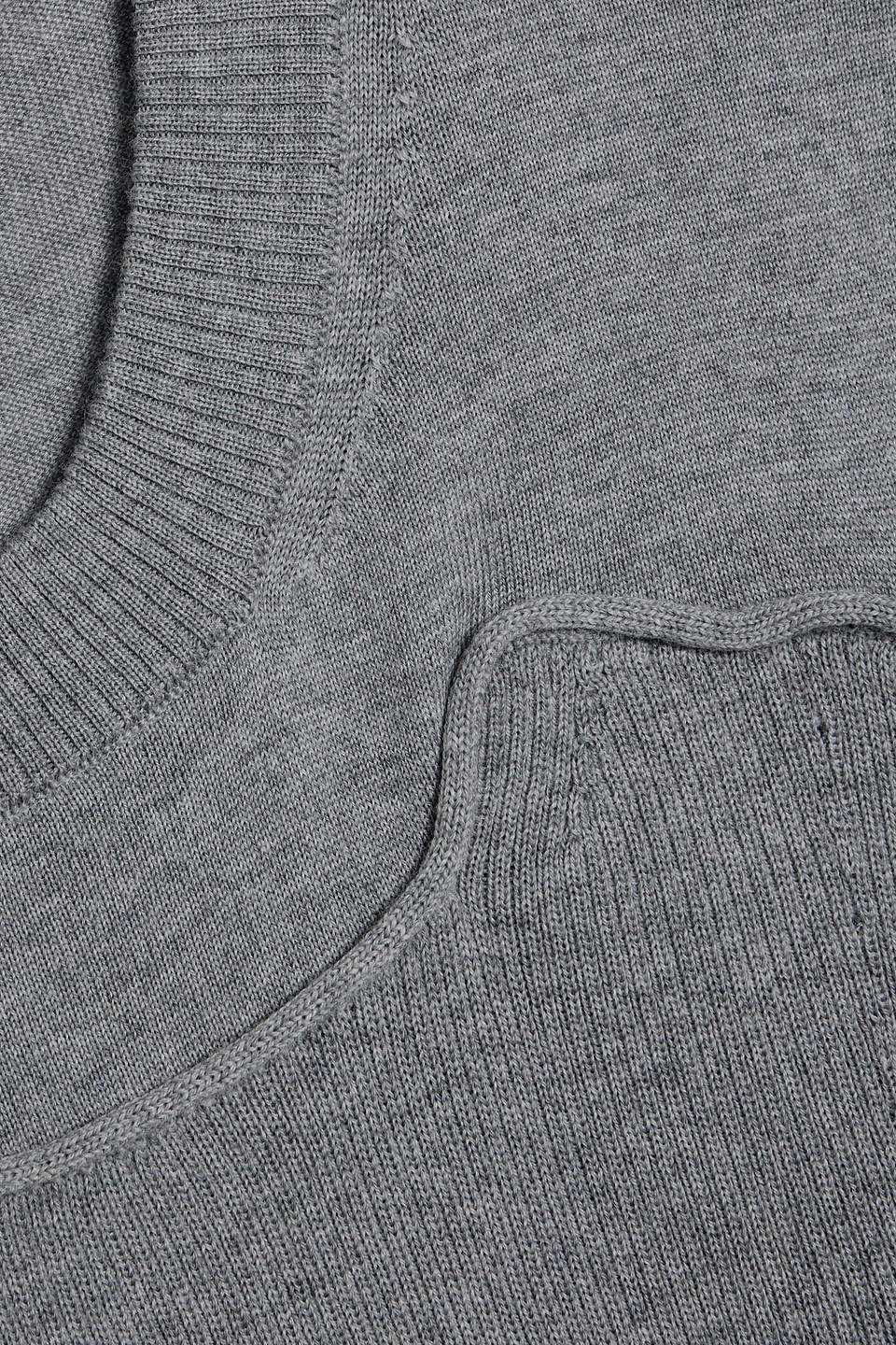 Shop Alexander Mcqueen Ribbed Wool And Cashmere-blend Midi Dress In Gray