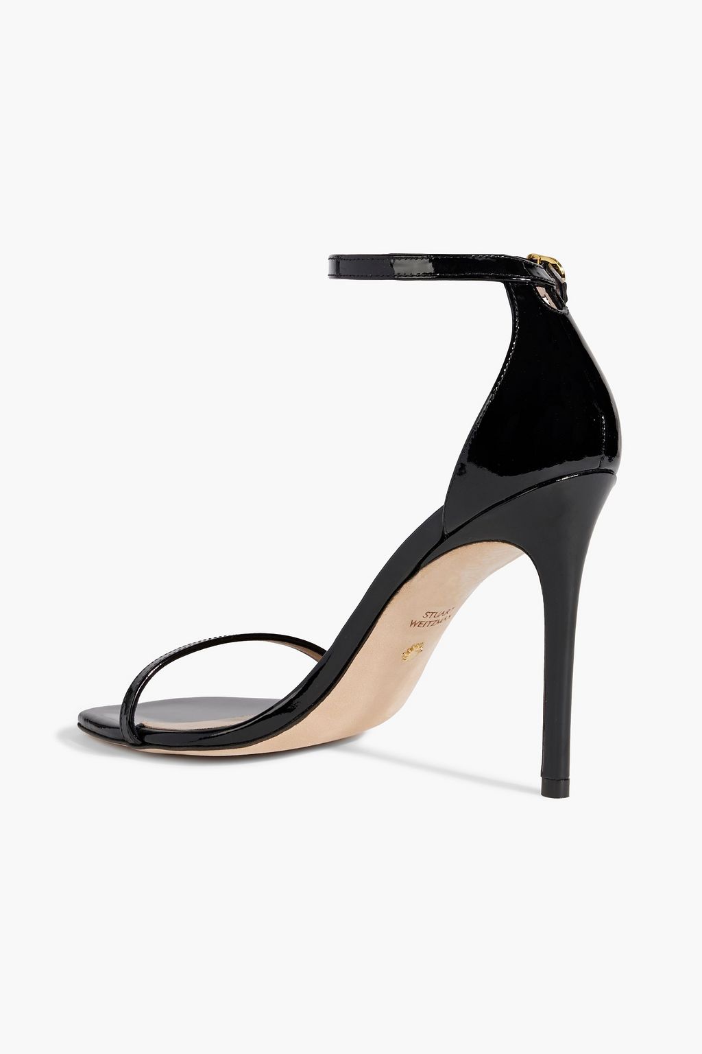 STUART WEITZMAN パテントレザー サンダル