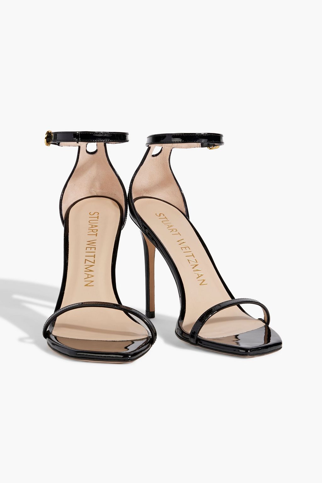 STUART WEITZMAN パテントレザー サンダル