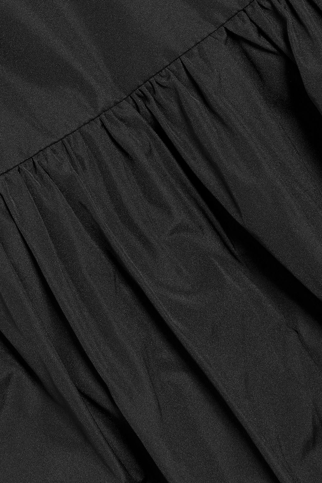 REDVALENTINO Open-back taffeta midi dress