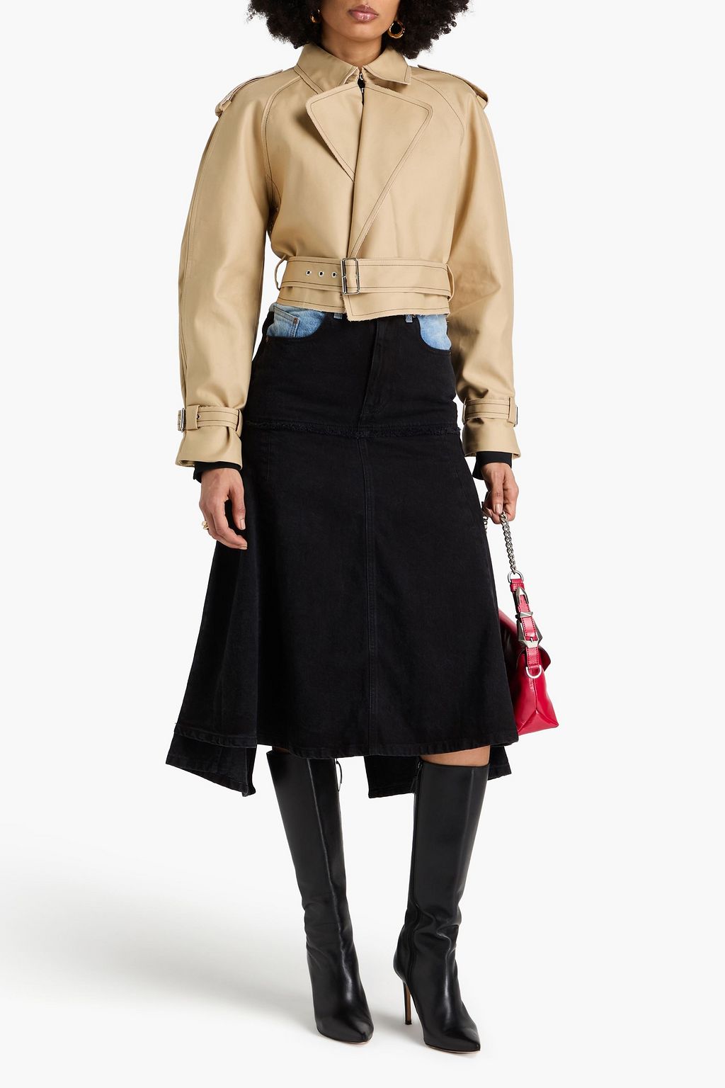 VICTORIA BECKHAM Cotton-twill jacket