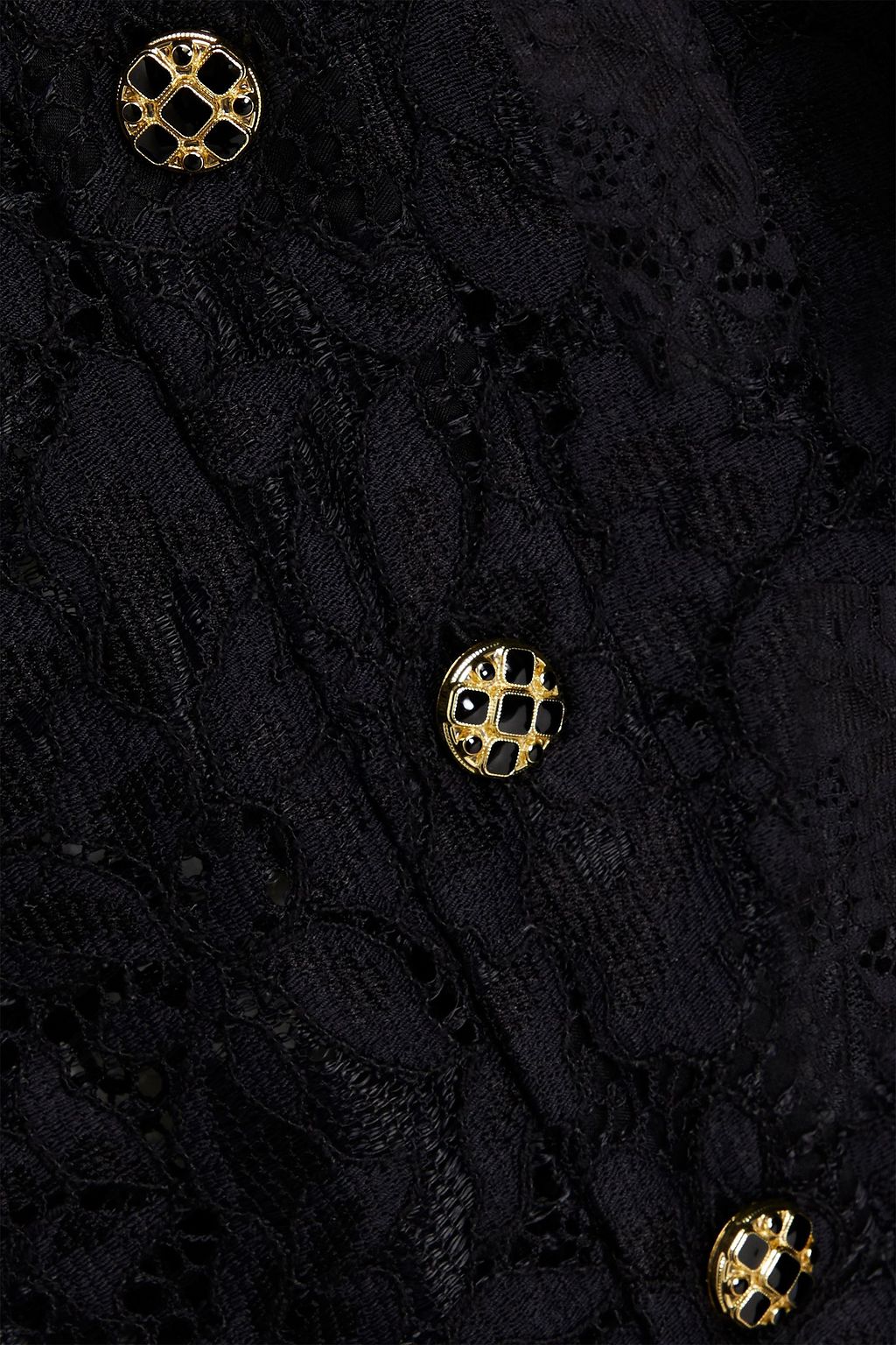 ZIMMERMANN Hemd aus schnurgebundener Spitze