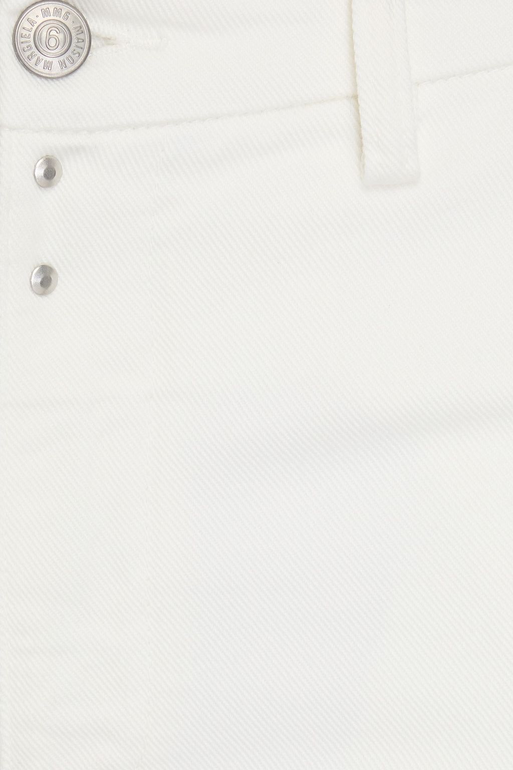 MM6 MAISON MARGIELA جينز من الدنيم بقصّة ضيقة
