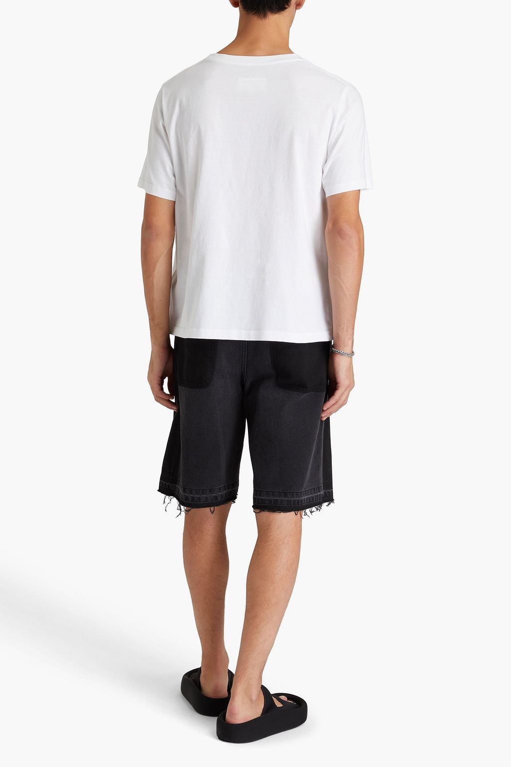 MM6 MAISON MARGIELA Printed cotton-jersey T-shirt