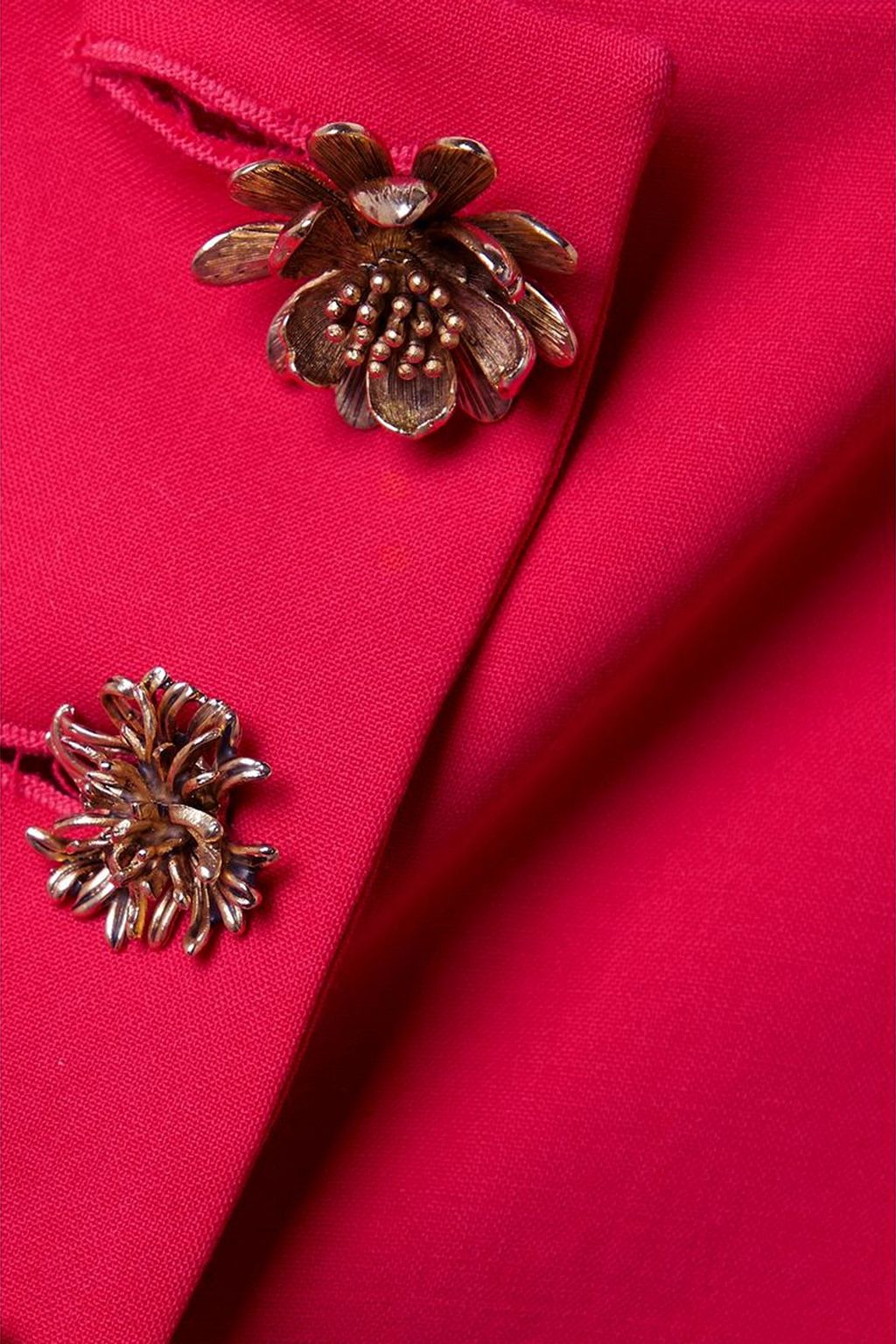 OSCAR DE LA RENTA جاكيت قصير من مزيج الصوف