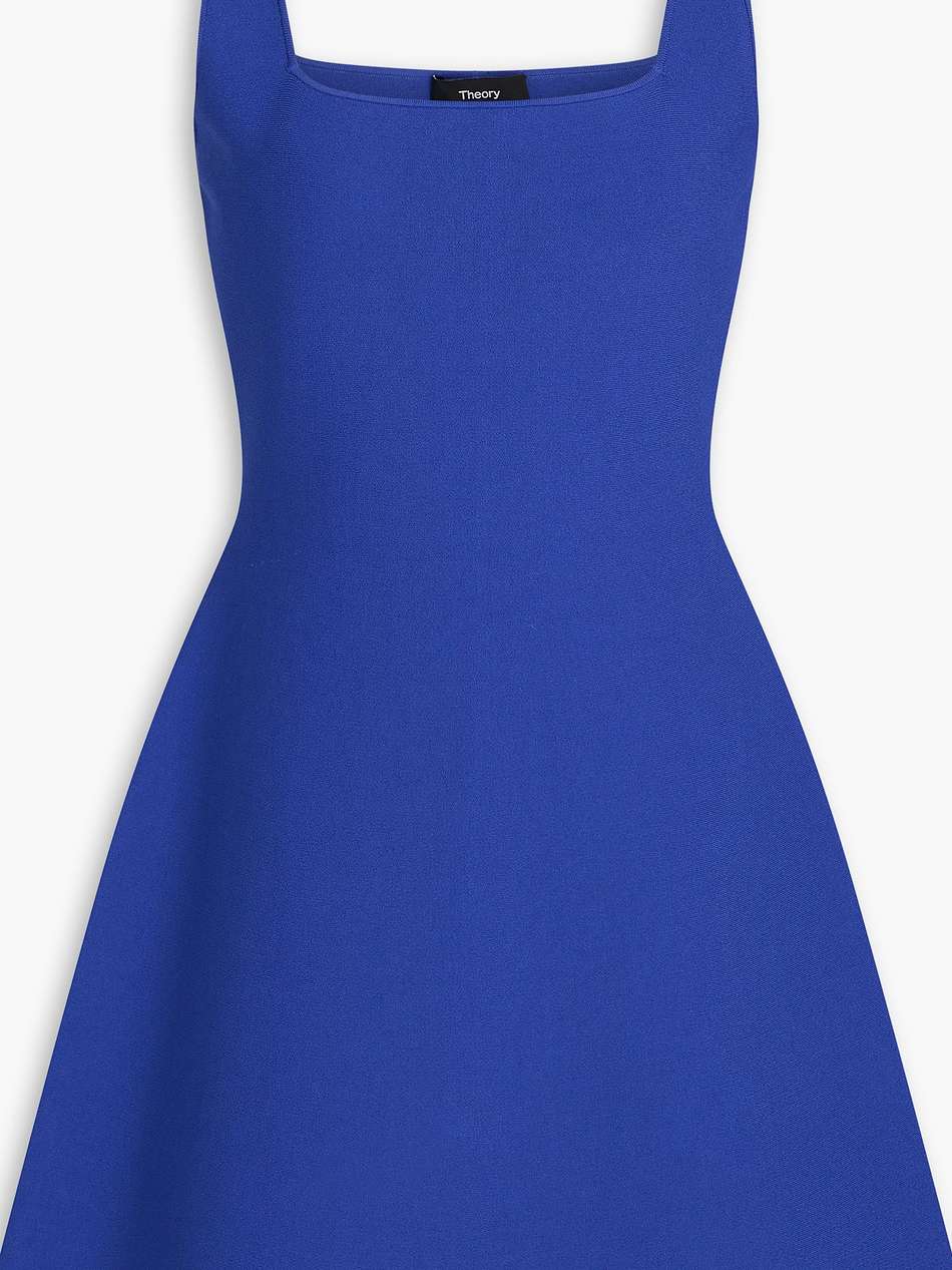 stretch-knit mini dress