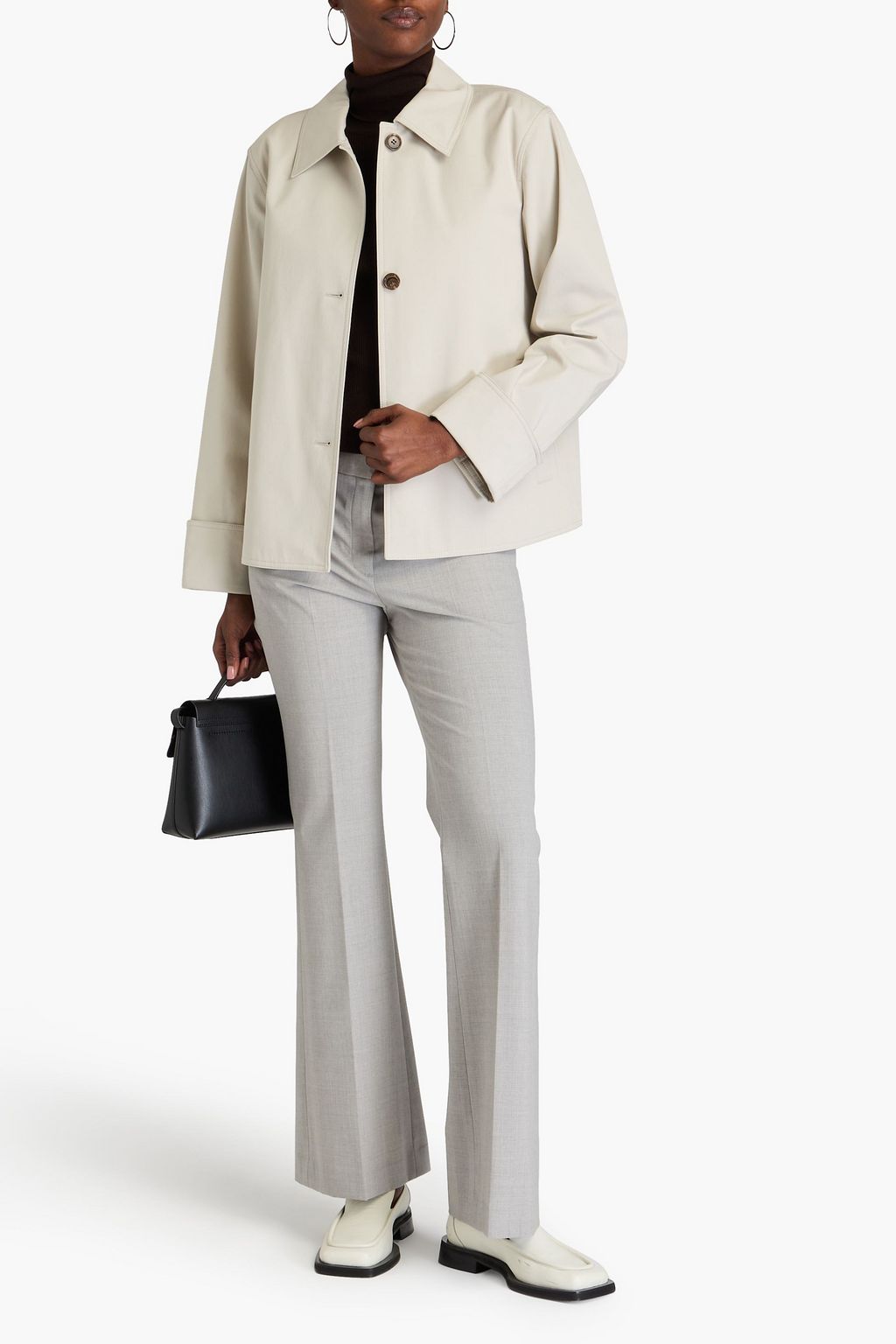 THEORY Jacke aus Twill aus einer Baumwollmischung
