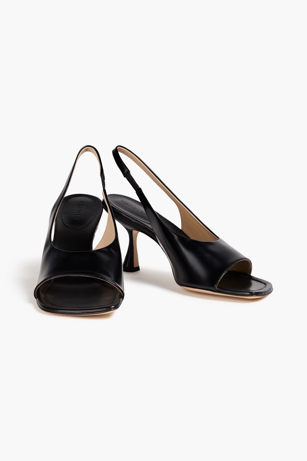 WANDLER Julio leather slingback sandals