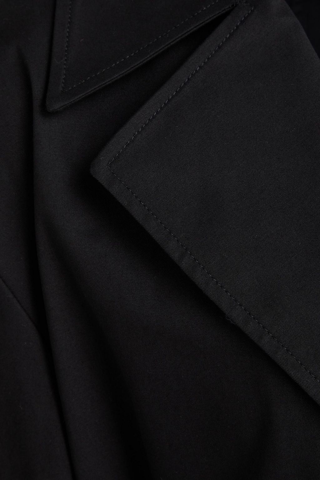 THEORY Belted cotton-blend trench coat