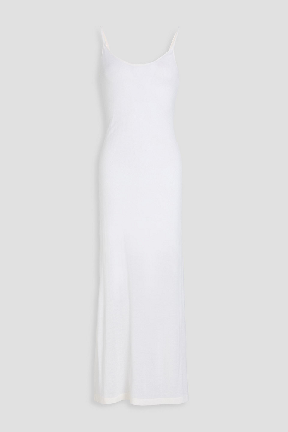 Alice And Olivia Kalisa Wool-blend Midi Dress In Ivory